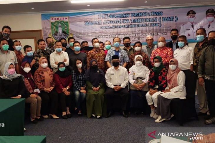 KETUA PENGURUS KOPERASI KABUPATEN KOTA SE- PROVINSI BANTEN MENGIKUTI KEGIATAN PELATIHAN/AUDIT KOPERASI