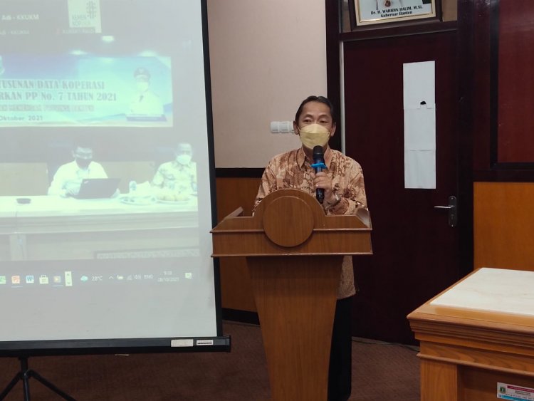 DINKOP DUKUNG PROGRAM BANTEN SATU DATA