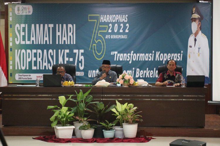 Peringatan hari koperasi ke-75 tingkat Provinsi Banten