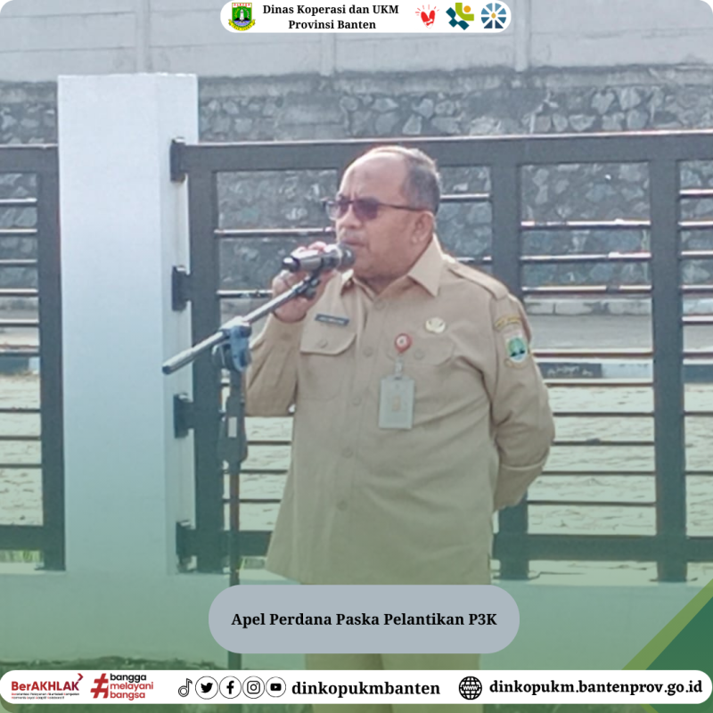 Apel Perdana Paska Pelantikan P3K