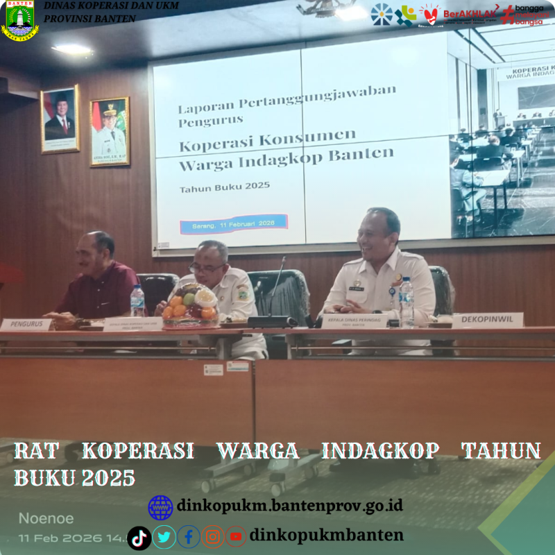 RAT KOPERASI WARGA INDAGKOP TAHUN BUKU 2025
