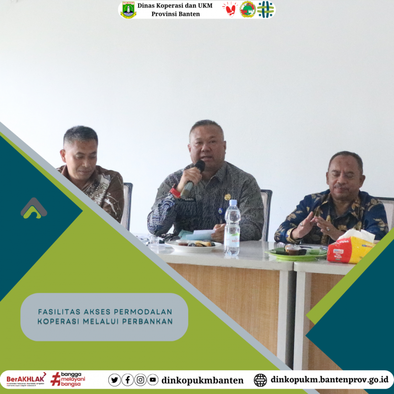 Fasilitasi Akses Permodalan Koperasi Di Banten, Pemprov Dorong Penguatan Ekonomi Rakyat