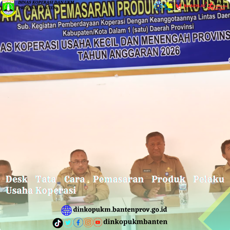 Tata Cara Pemasaran Produk Pelaku Usaha Koperasi