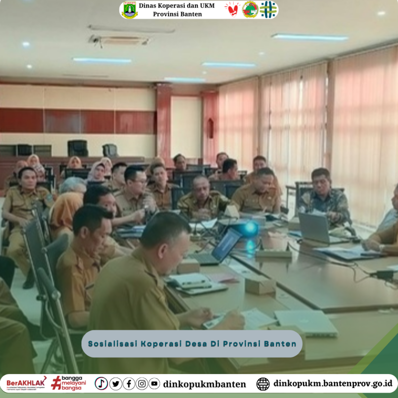 Sosialisasi Koperasi Desa di Provinsi Banten