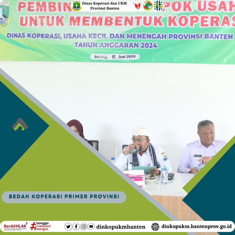 Pembinaan Kelompok Usaha  Untuk Membentuk Koperasi