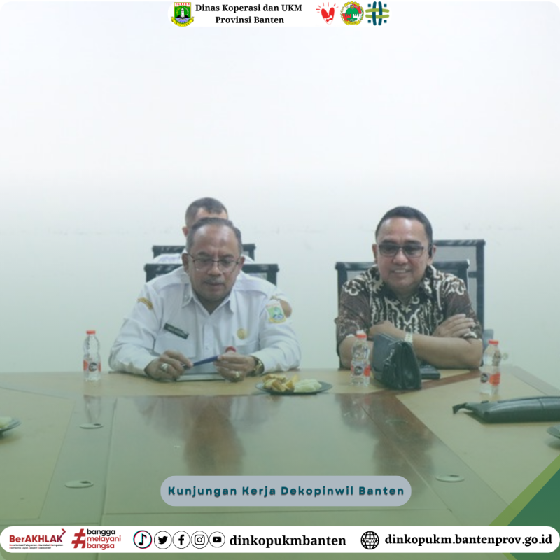 Kunjungan Kerja Dekopinwil Banten