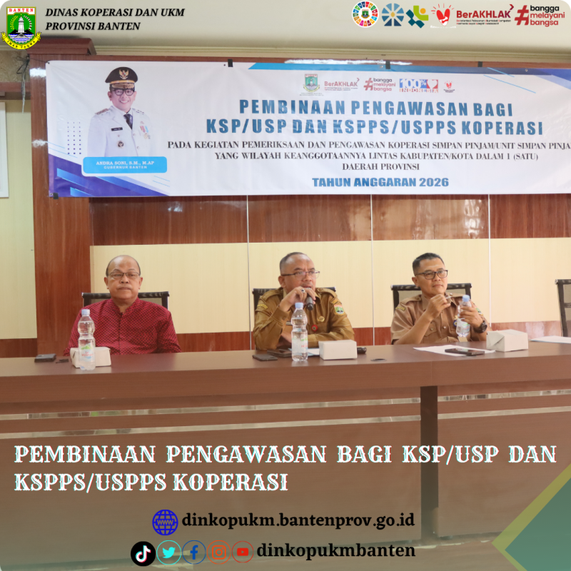 PEMBINAAN PENGAWASAN BAGI KSP/USP DAN KSPPS/USPPS  KOPERASI