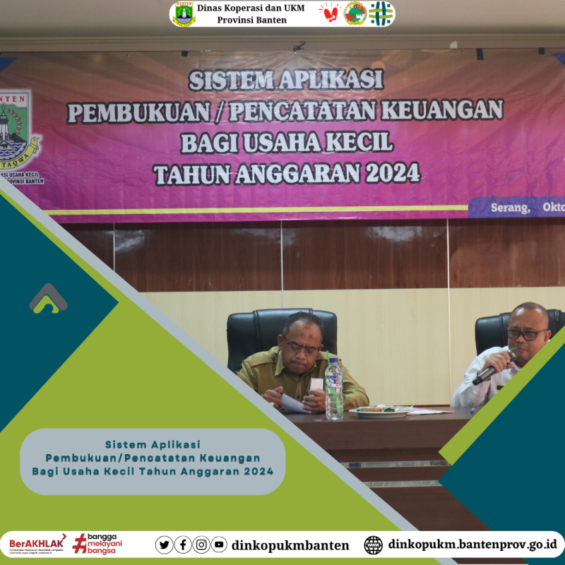 Sistem Aplikasi Pembukuan/Pencatatan Keuangan Bagi Usaha Kecil Tahun Anggaran 2024