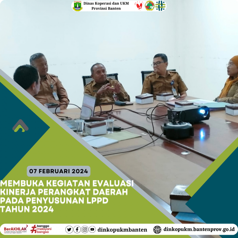 Evaluasi Kinerja Perangkat Daerah  Pada Penyusunan Lppd Tahun 2024